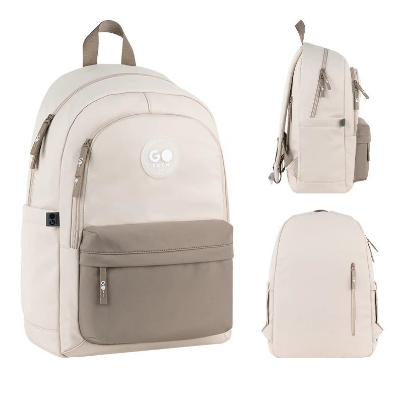 Рюкзак GoPack Education Teens 141L бежевий, коричневий, GO26-141L-1