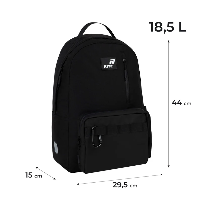 Рюкзак Kite Education teens 949L Black, K26-949L-3 2