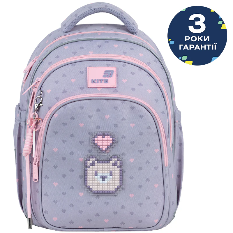 Рюкзак Kite Education 763S Pixel Love, K26-763S-1 1