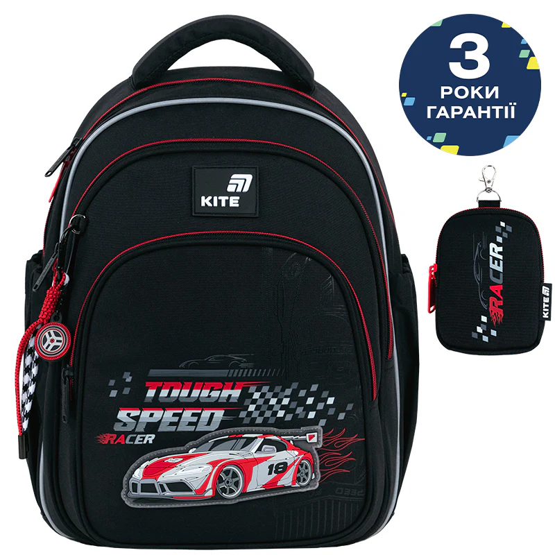 Рюкзак Kite Education 763S Speed Racer, K26-763S-2 1