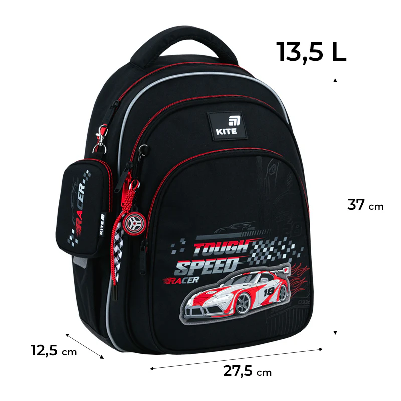 Рюкзак Kite Education 763S Speed Racer, K26-763S-2 2