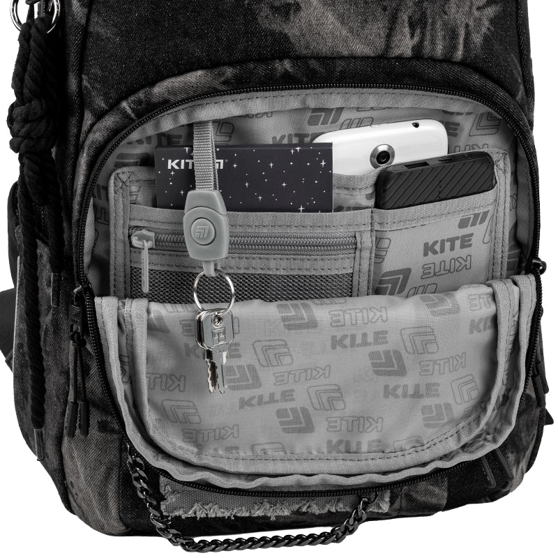 Рюкзак Kite Education teens 2578M Denim Core, K26-2578M-2 10