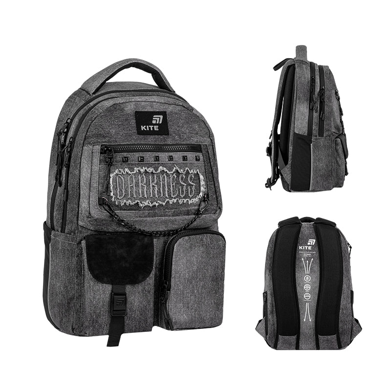 Рюкзак Kite Education teens 2587M Darkness, K26-2587M-5