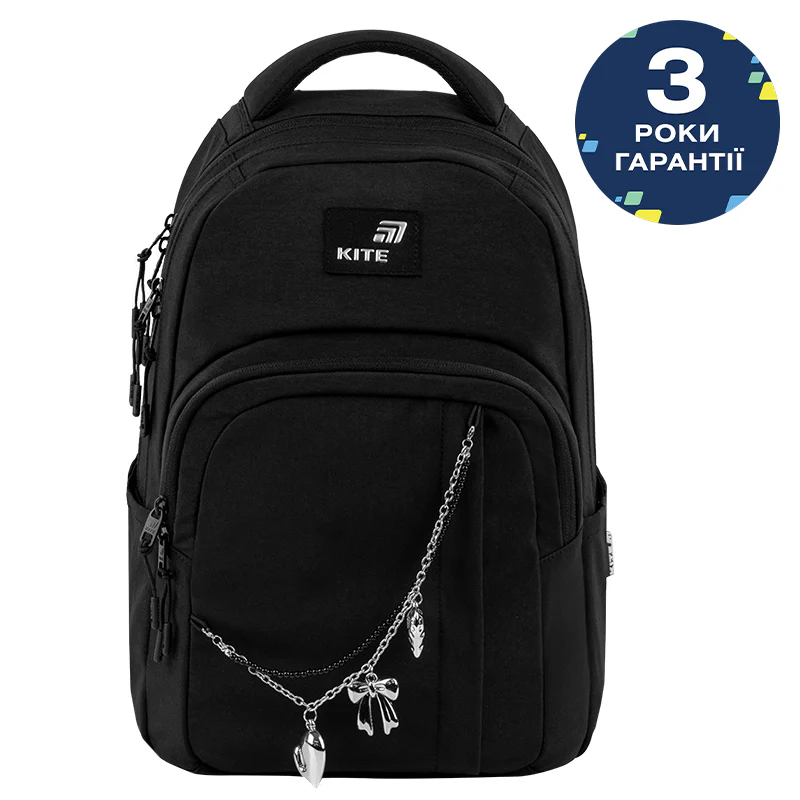 Рюкзак Kite Education teens 2578M Black&Charm, K26-2578M-1 1