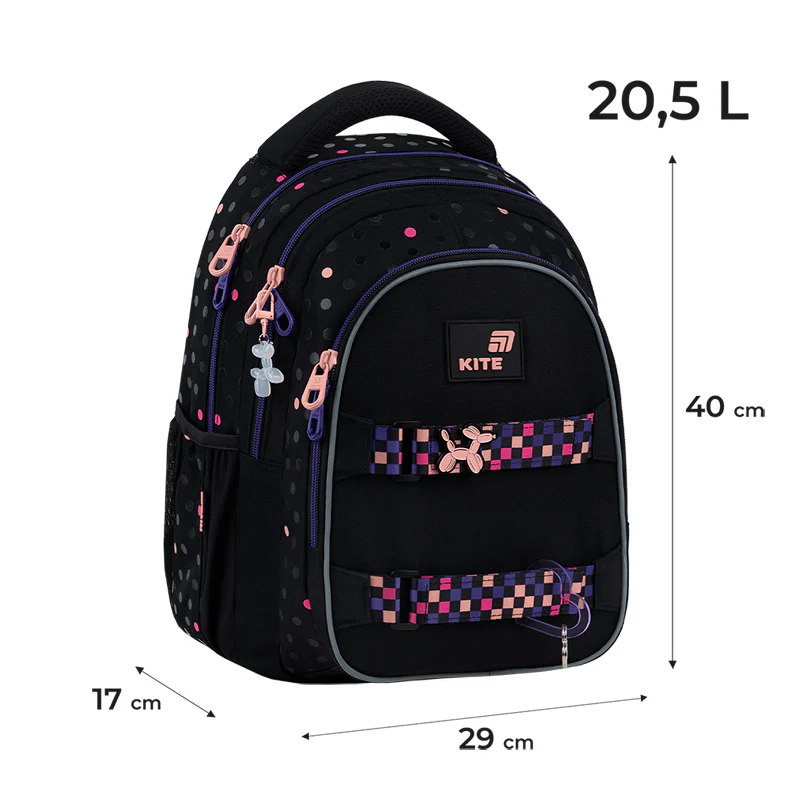 Рюкзак Kite Education teens 8001M Romantic Street Art, K26-8001M-1 2