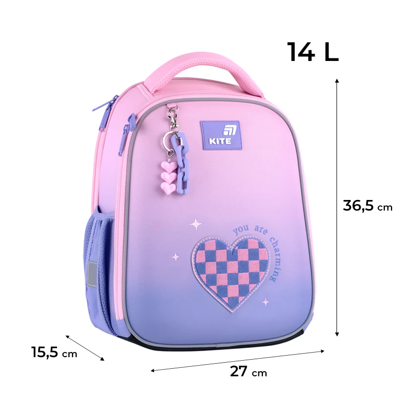 Рюкзак Kite Education каркасний 555 Charming, K26-555S-4 2