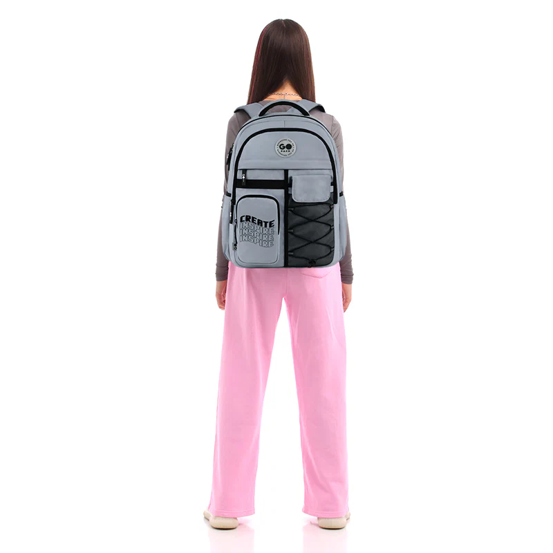 Рюкзак GoPack Education Teens 184 сірий, GO26-184L-2 17