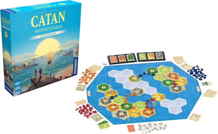 Настільна гра "CATAN. Мореплавці" Rozum, R102UA 1