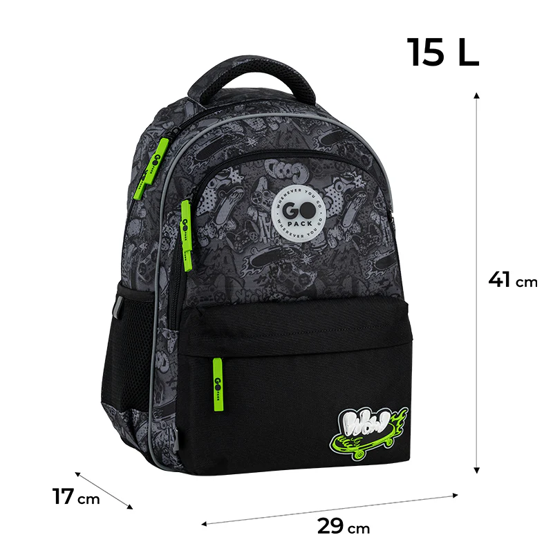 Рюкзак GoPack Education 182M Wow Skate, GO26-182M-7 1