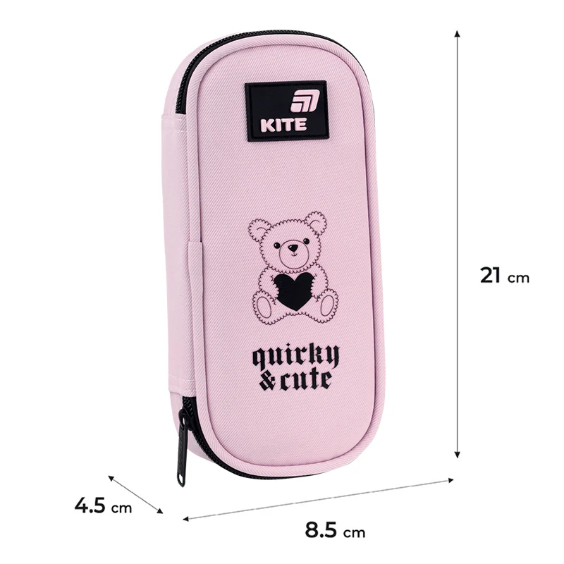 Пенал Kite 662 Quirky&Cute, K26-662-11 1