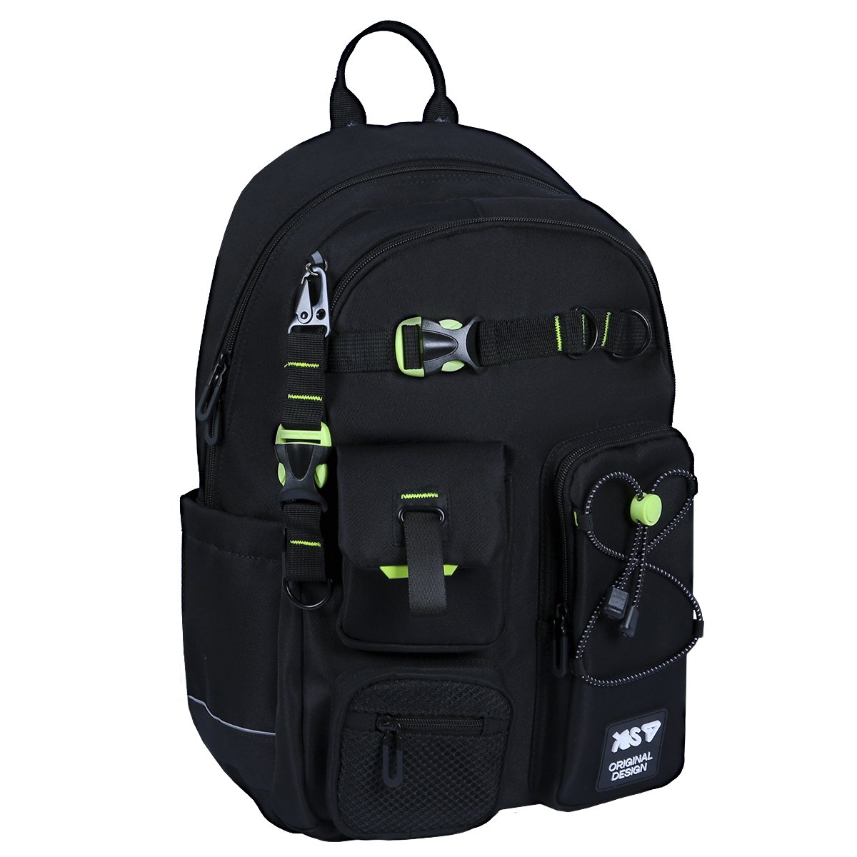 Рюкзак школьный Yes TS-43L "Just Black", 550480