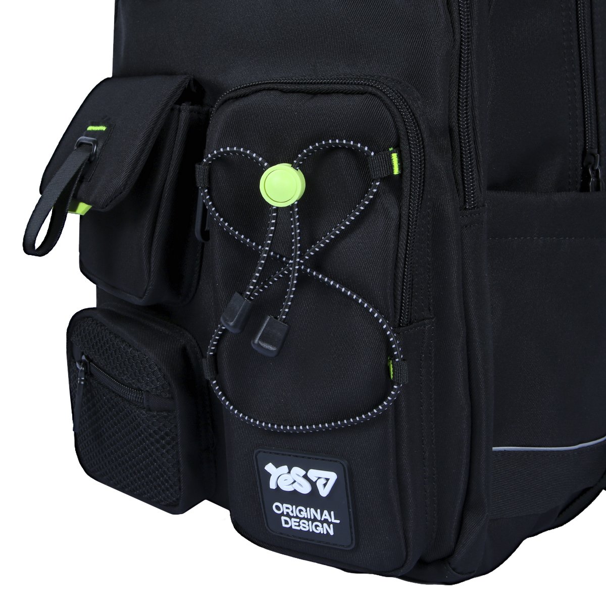 Рюкзак школьный Yes TS-43L "Just Black", 550480 6
