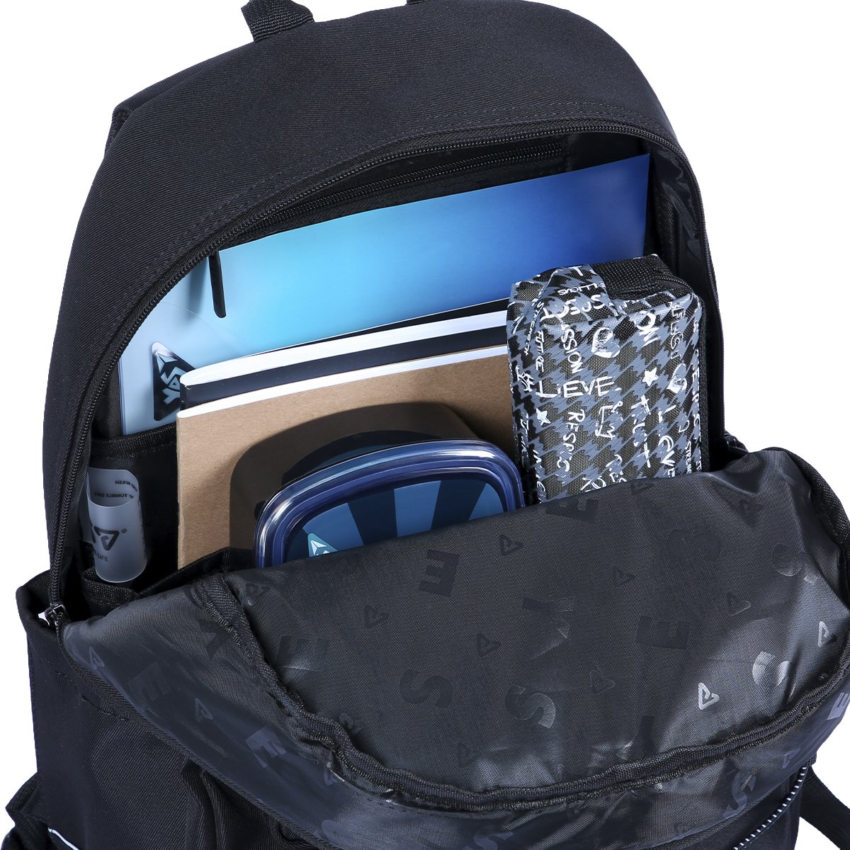 Рюкзак школьный Yes TS-43L "Just Black", 550480 7
