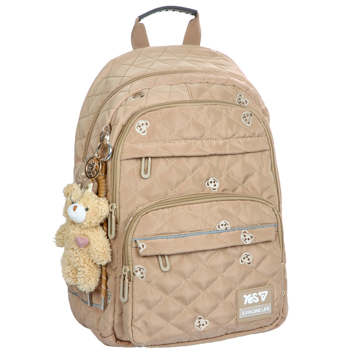 Рюкзак школьный Yes TS-47M "Bear Friend", 550307