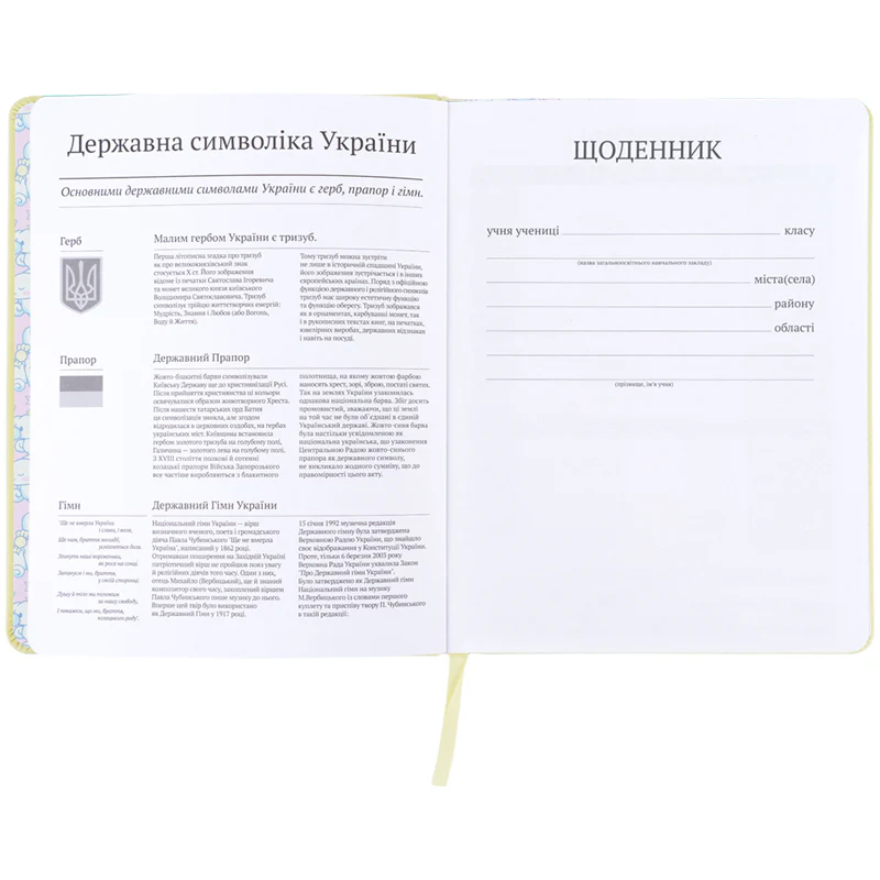 Щоденник шкільний, тверда обкл. PU, CR, CR26-264 3