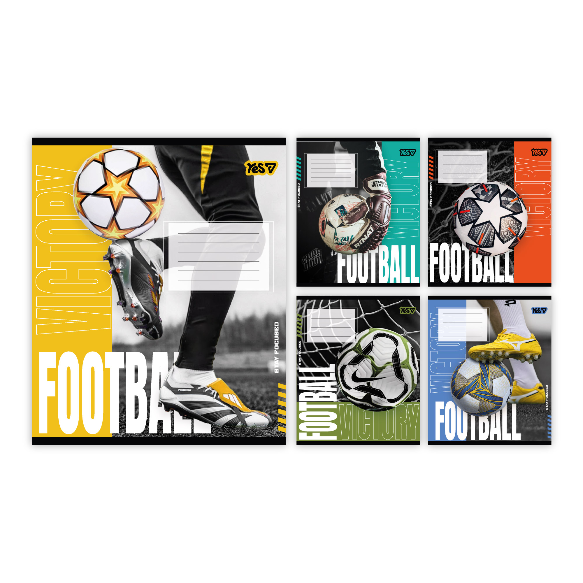 Зошит 24 лін. Yes "Football energy", 768799