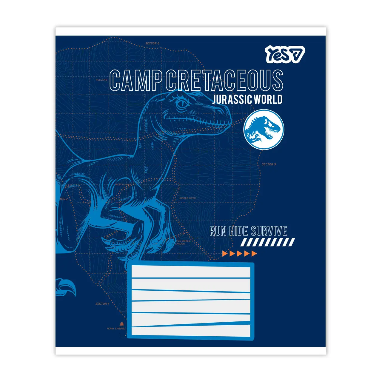 Зошит 24 лін. Yes "Jurassic World. Camp cretaceous", 768817 3