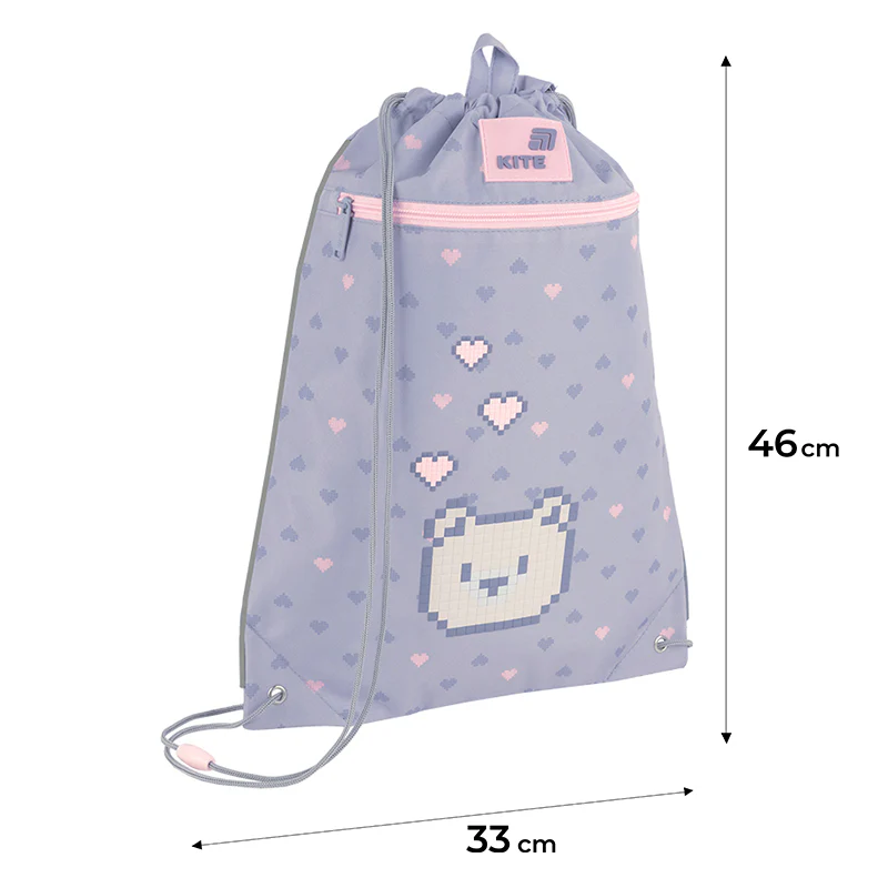 Сумка для взуття Kite 601M Pixel Love, K26-601M-18 1