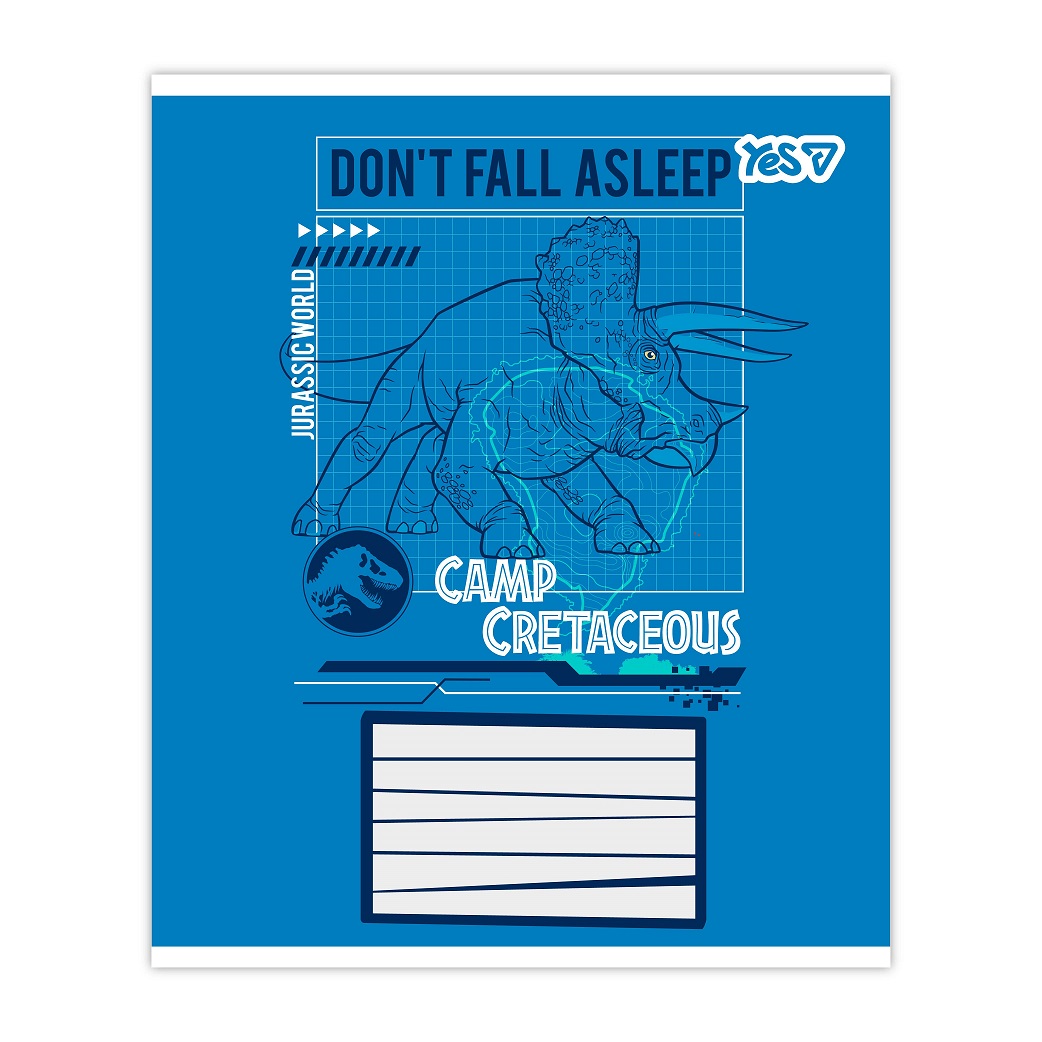 Зошит 18 лін. Yes "Jurassic World.Camp cretaceous", 768815 1