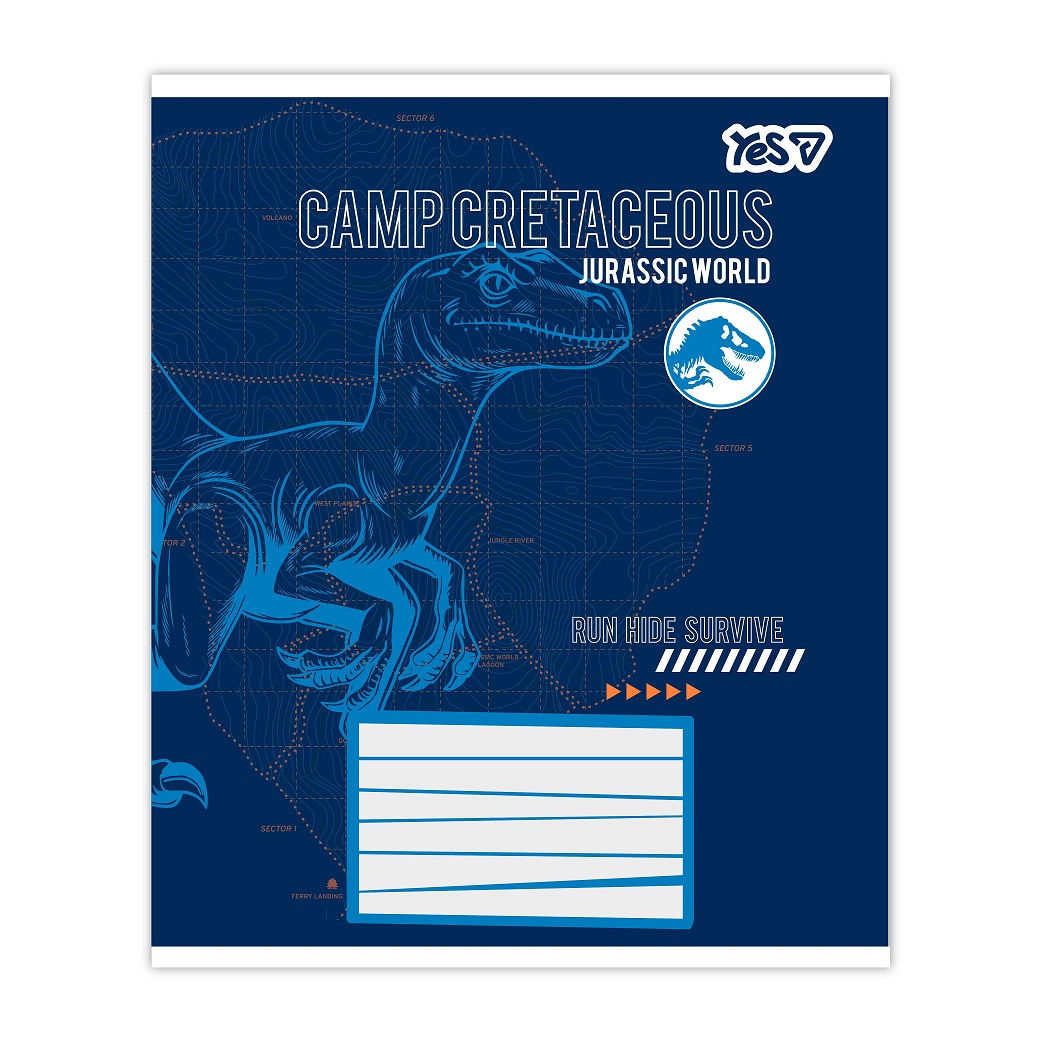 Зошит 18 лін. Yes "Jurassic World.Camp cretaceous", 768815 2