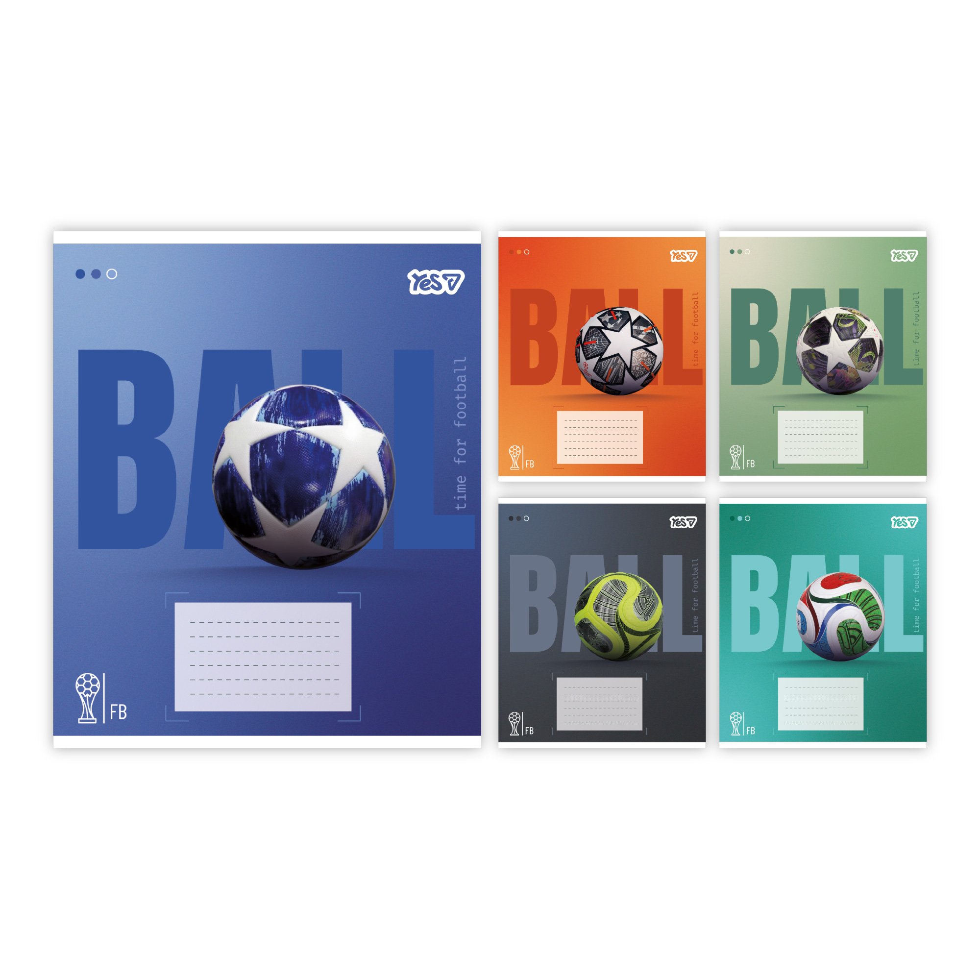 Зошит 12 кл. Yes "Ball", 768676