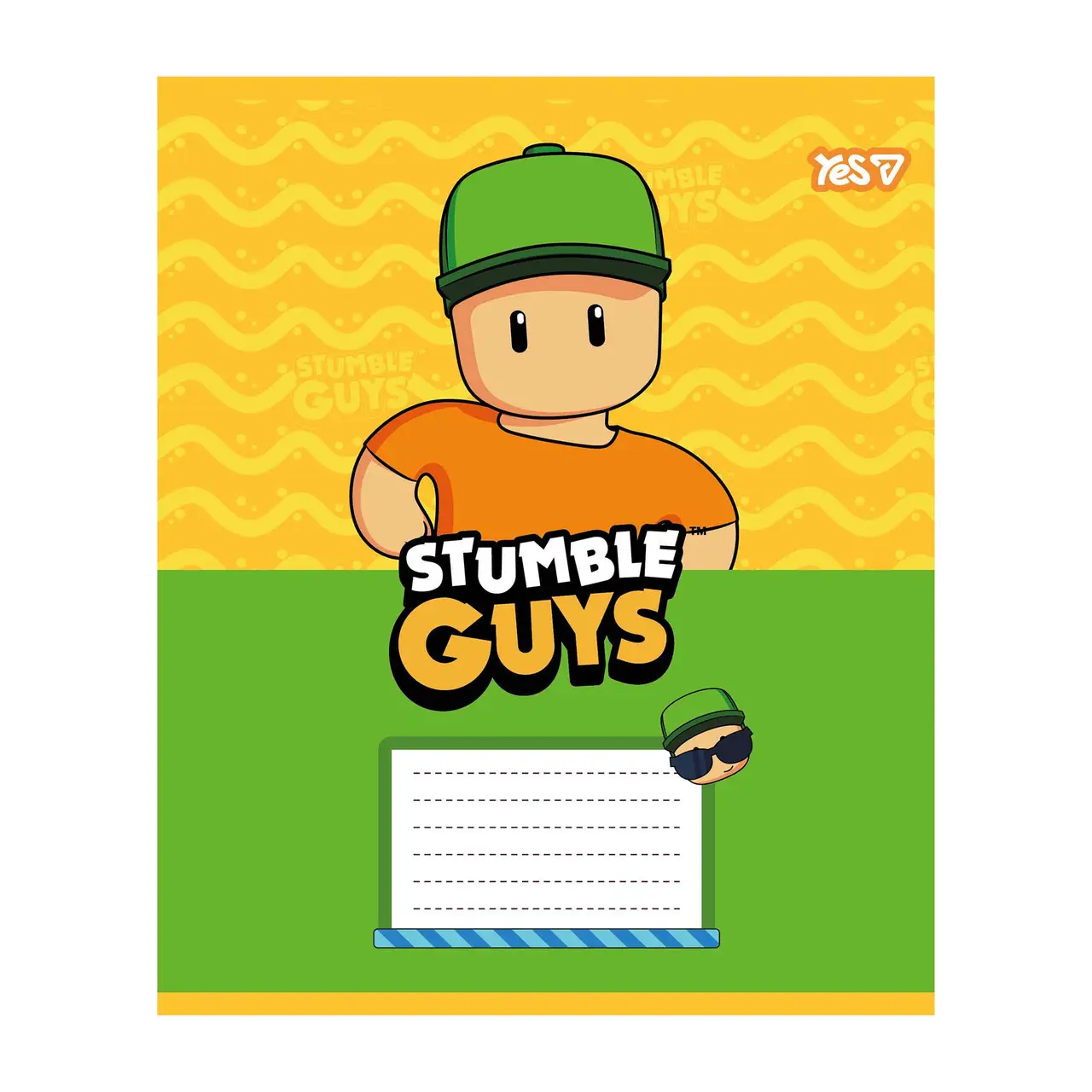 Зошит 12 кос. Yes "Stumble Guys", 768730 2