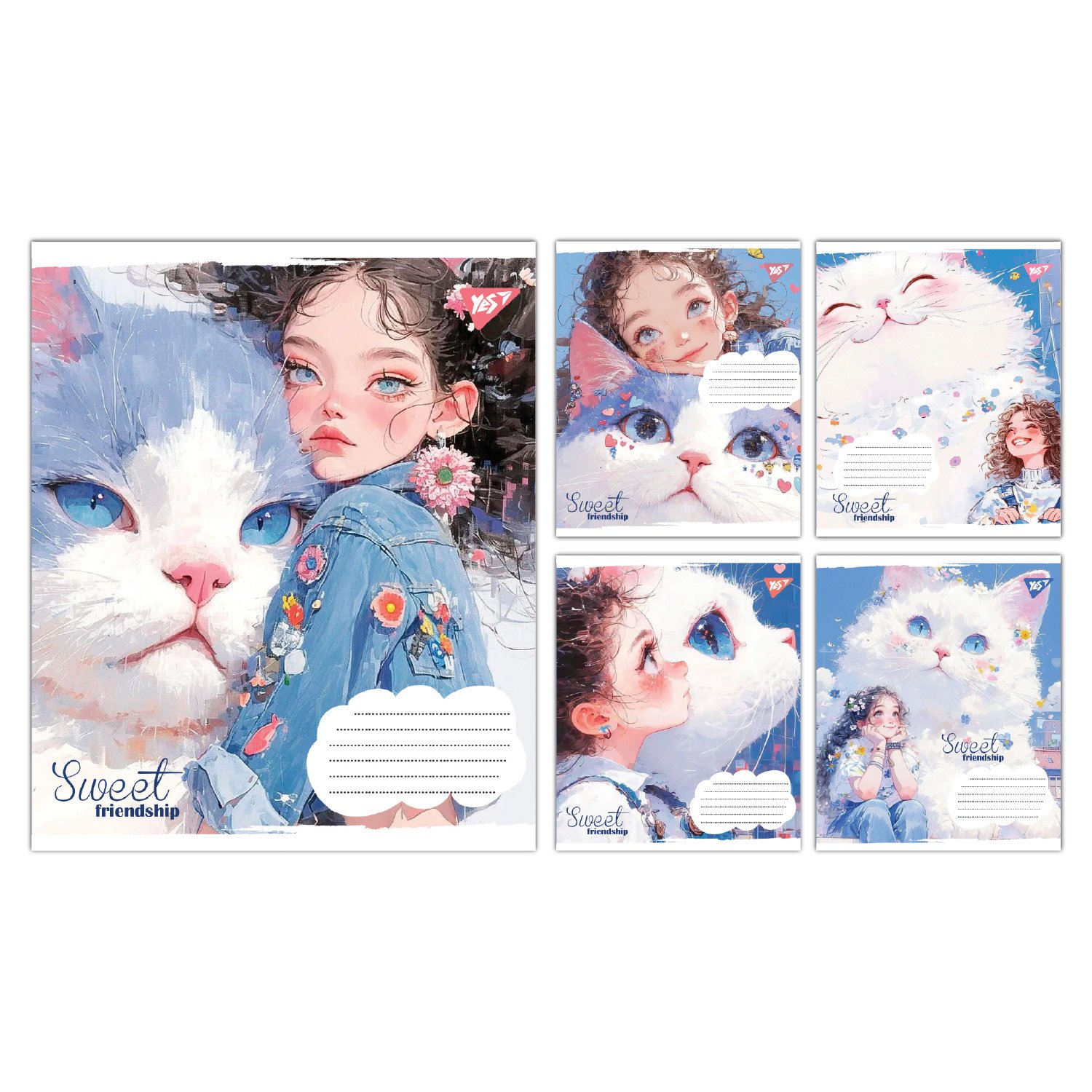 Тетрадь 18 лин. Yes "Sweet Friendship", 767865