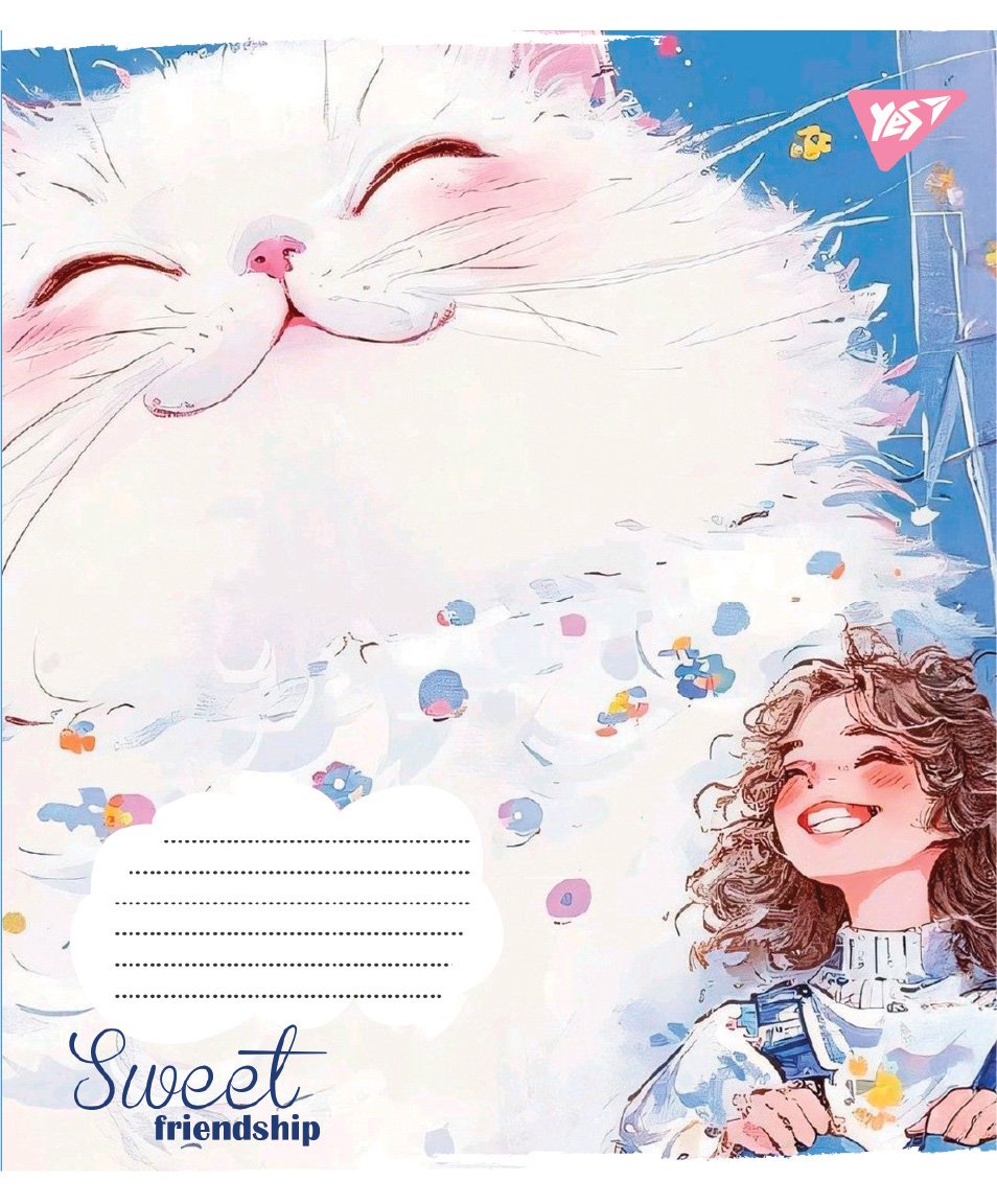 Тетрадь 18 лин. Yes "Sweet Friendship", 767865 3