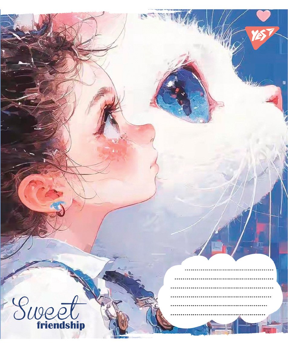Тетрадь 18 лин. Yes "Sweet Friendship", 767865 4