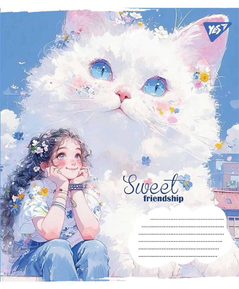 Тетрадь 18 лин. Yes "Sweet Friendship", 767865 5