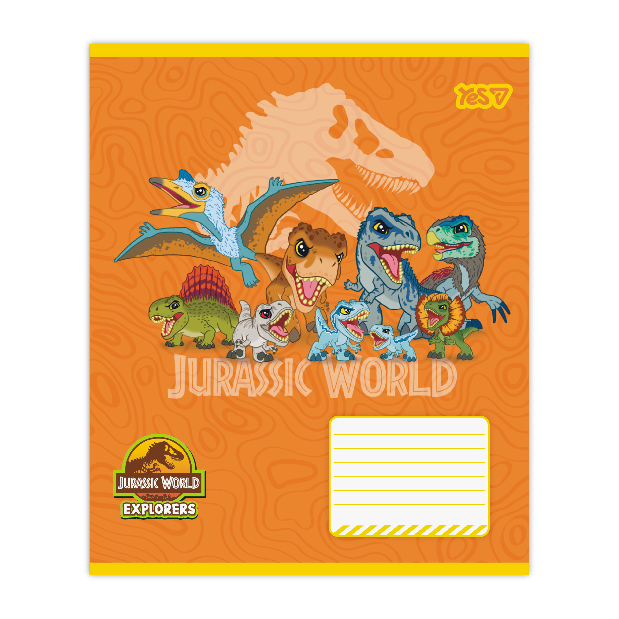 Тетрадь 12 кос. Yes "Jurassic World. Dino", 768713 1