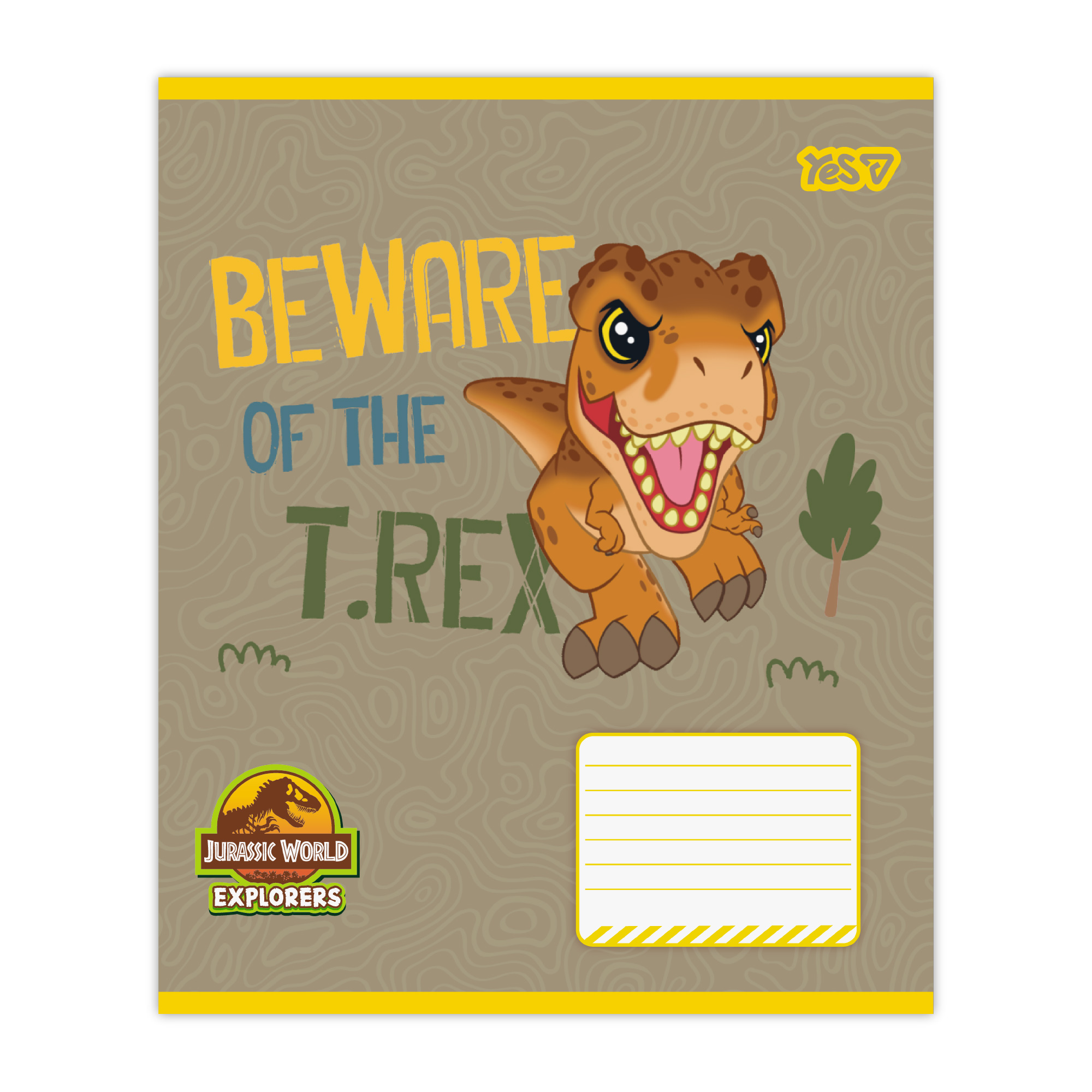 Тетрадь 12 кос. Yes "Jurassic World. Dino", 768713 3