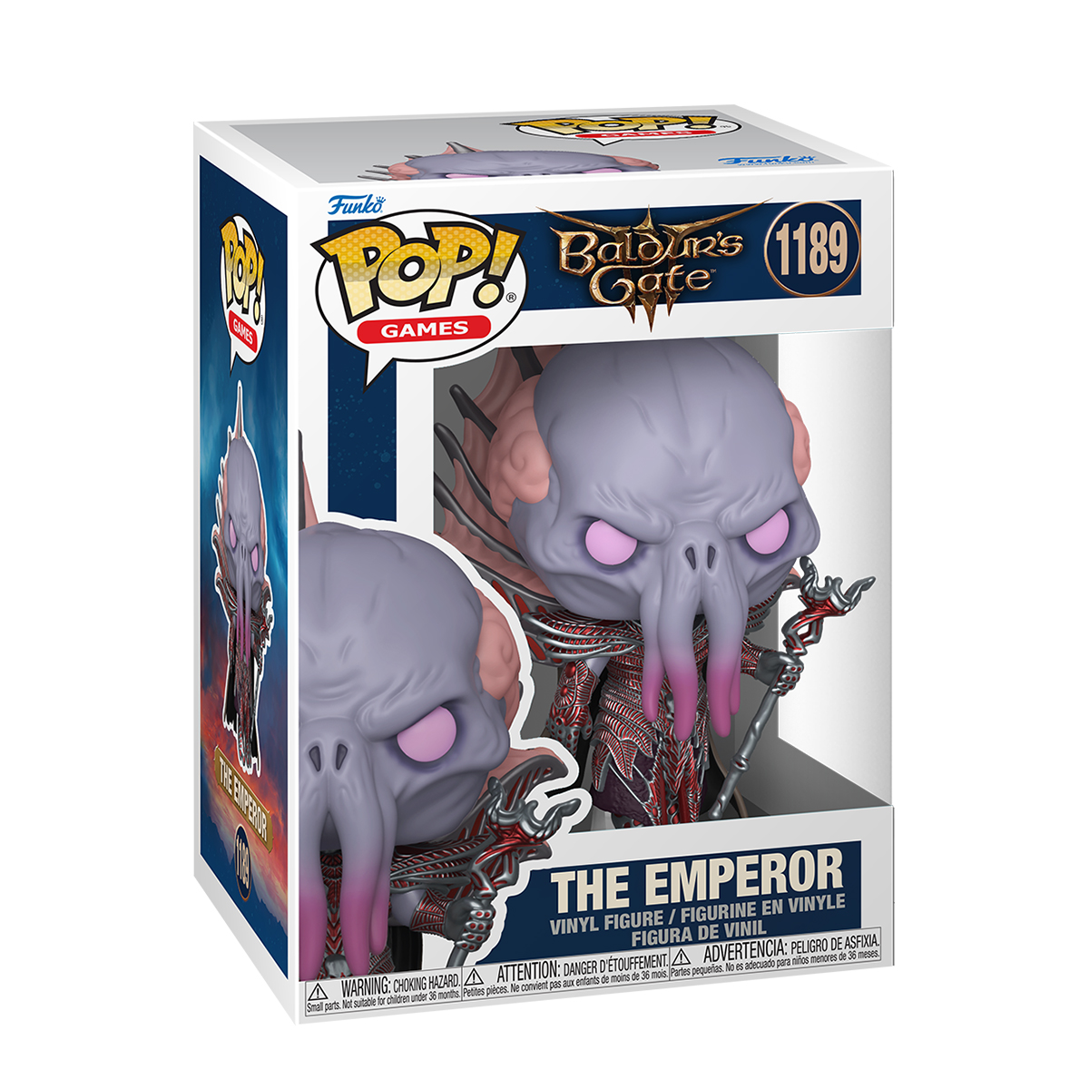 Игровая фигурка FUNKO POP! серии "Ворота Балдура 3" - Император, 91595 1