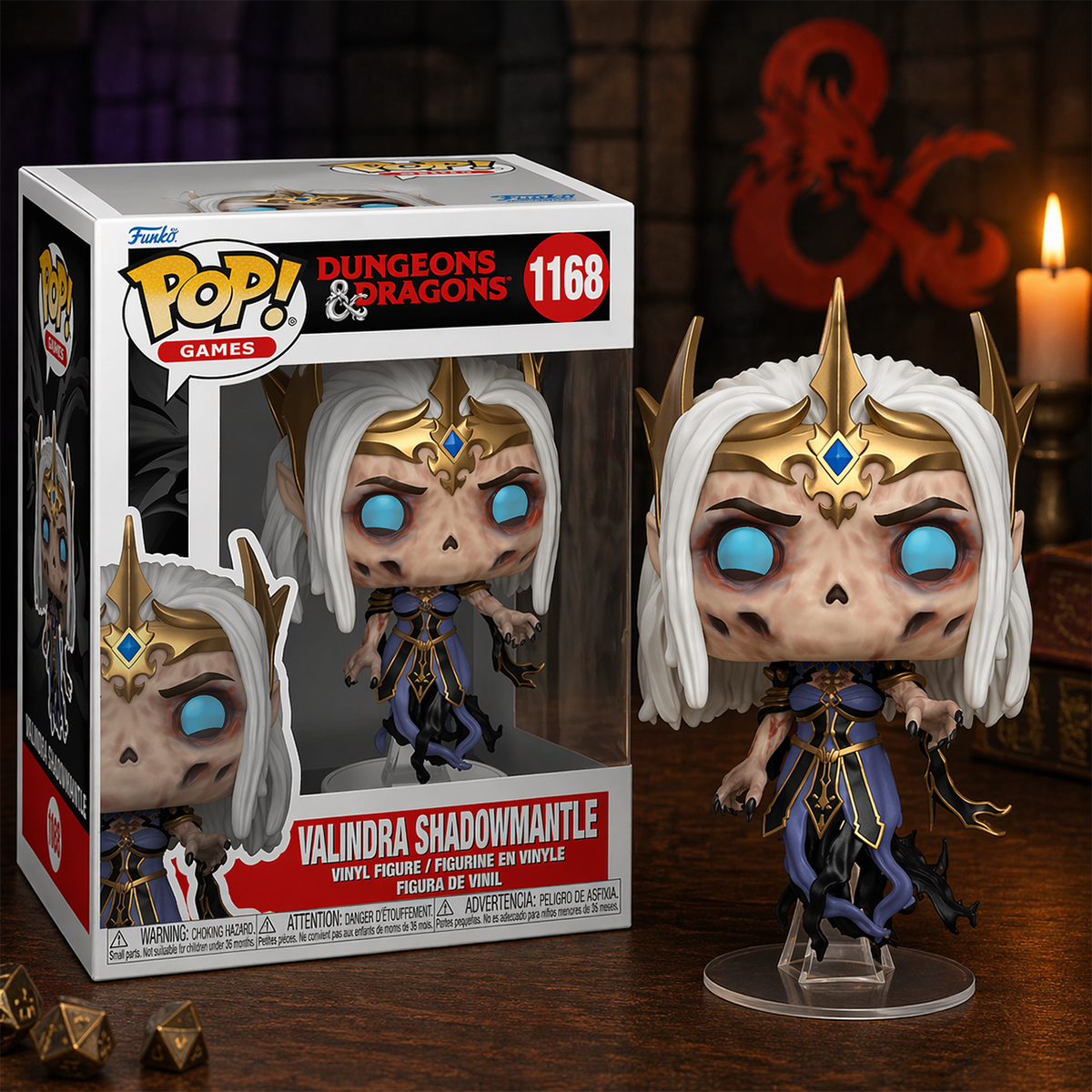 Ігрова фігурка FUNKO POP! серії "Підземелля та Дракони" - Валіндра Шедоумантл, 91561 2