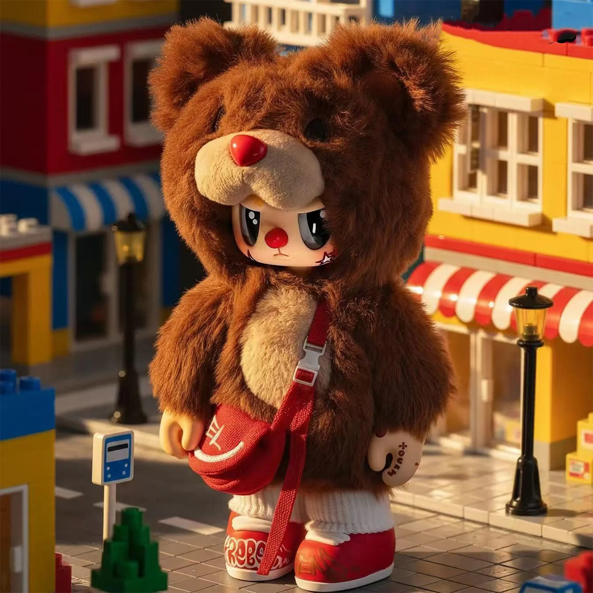 Коллекционная игрушка Pop Top Rebel Bear серии "Find A Bag" - Кул Бой (в дисп., в асс.), CSRB005 4