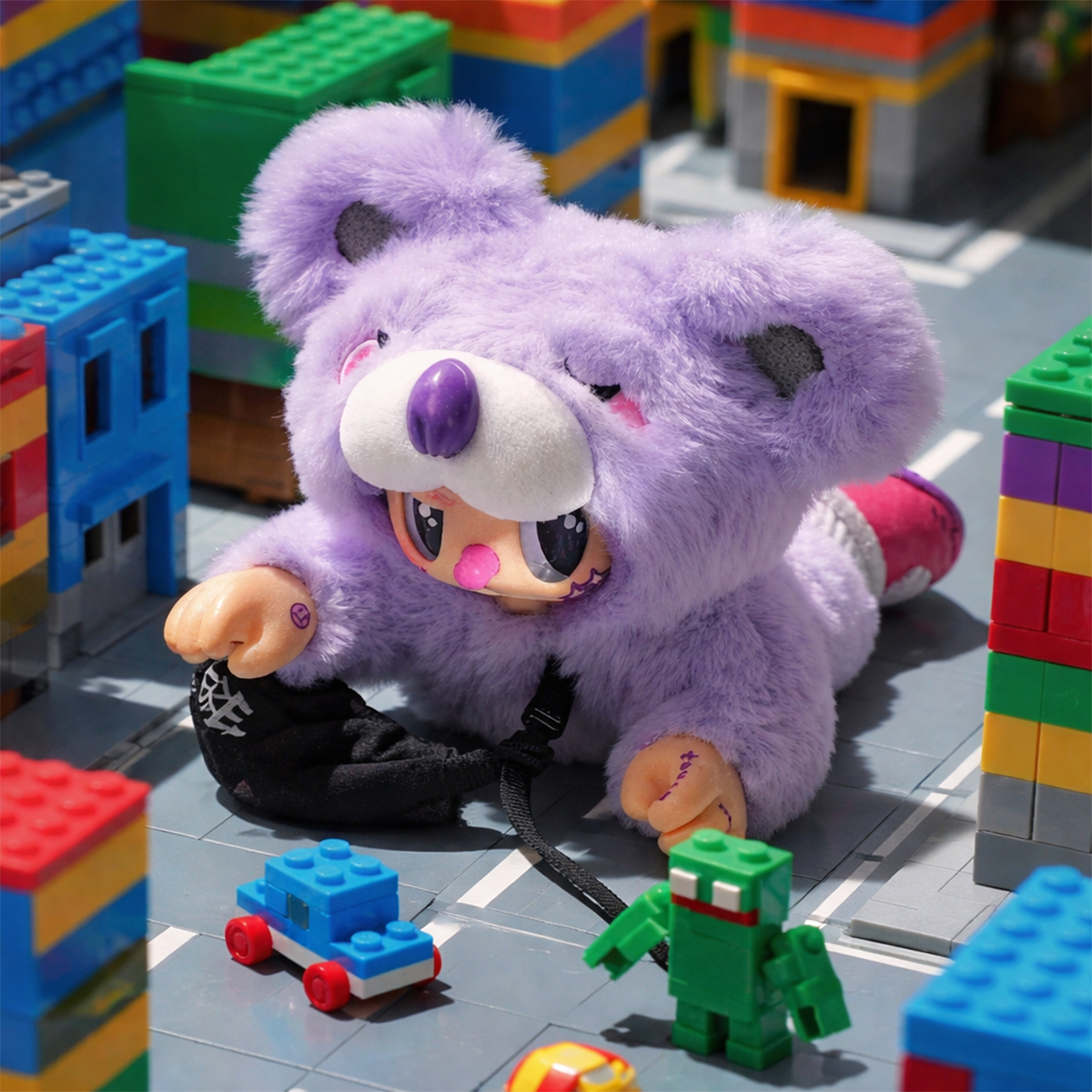 Коллекционная игрушка Pop Top Rebel Bear серии "Find A Bag" - Кул Бой (в дисп., в асс.), CSRB005 7