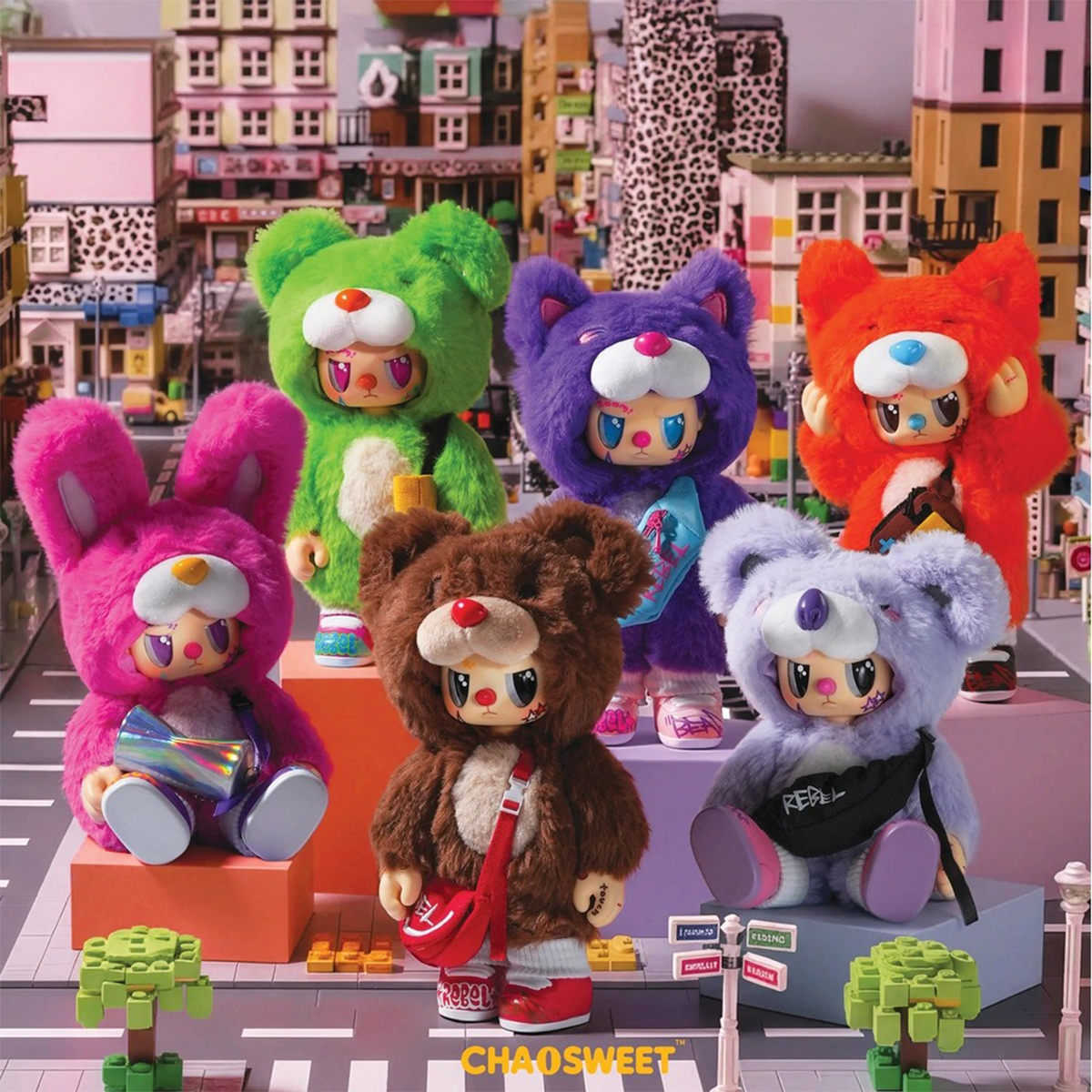 Коллекционная игрушка Pop Top Rebel Bear серии "Find A Bag" - Кул Бой (в дисп., в асс.), CSRB005 8