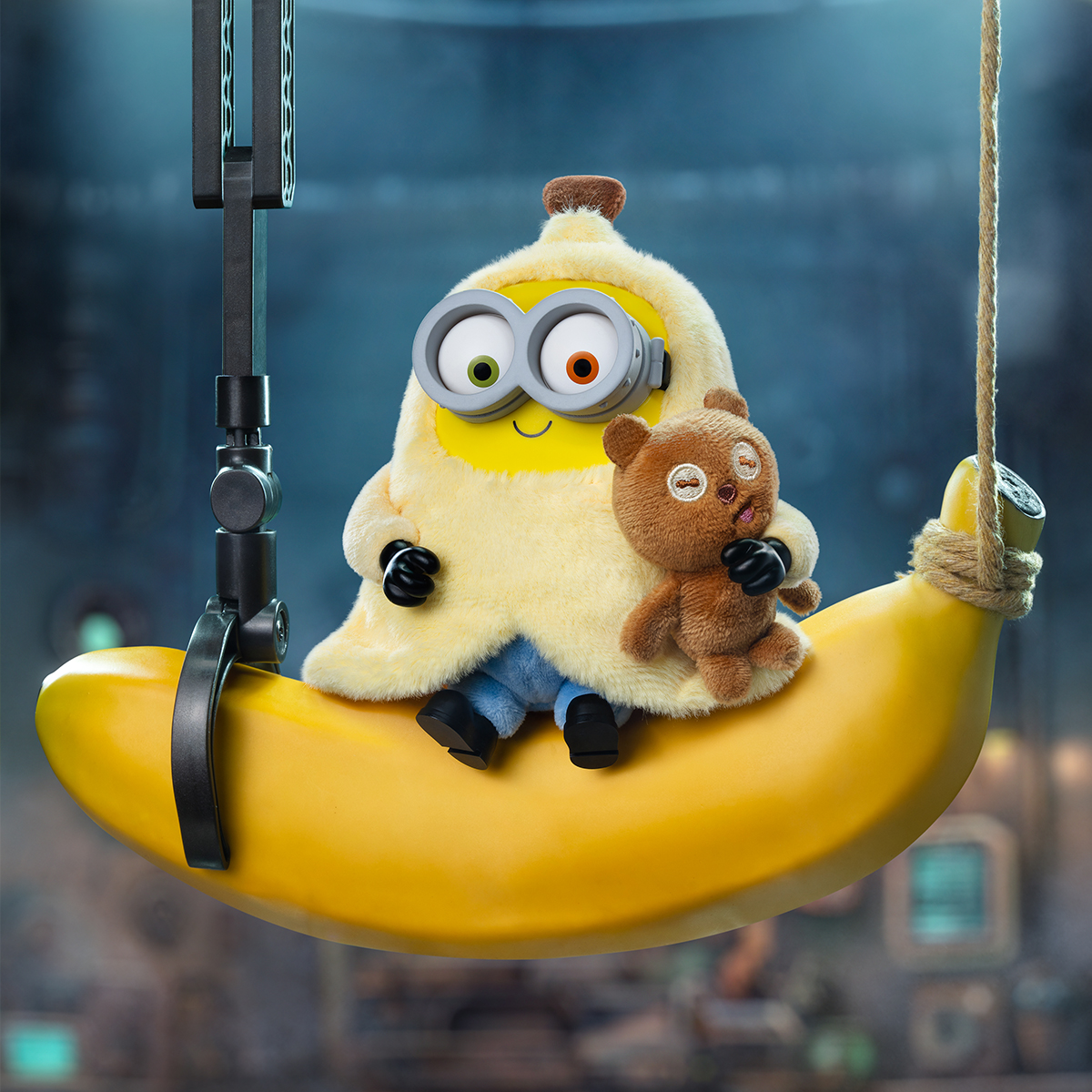 Колекційна м’яка іграшка з кільцем Pop Top 52Toys серії "Bob & Tim" - Посіпаки (у дисп., в ас.), 25ZB301XHRTJ001 2