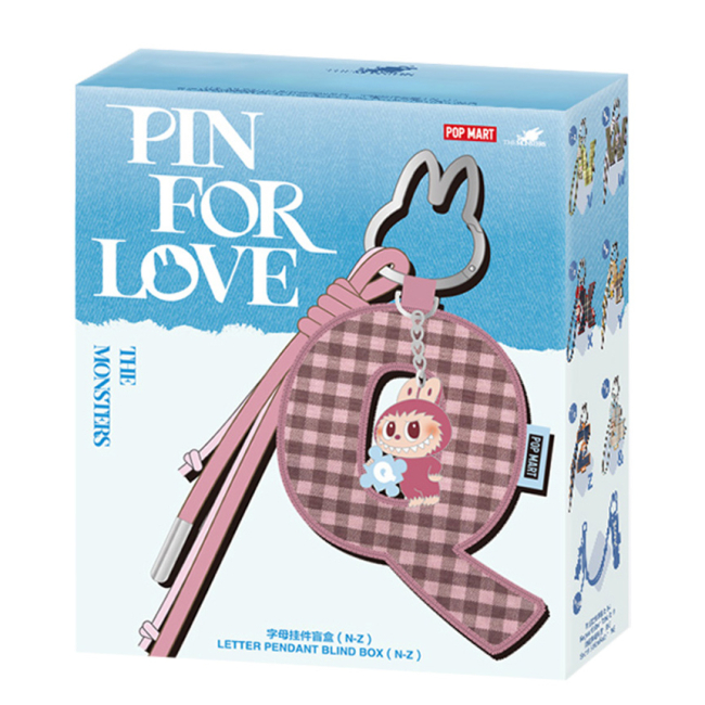 Коллекционный брелок-сюрприз THE MONSTERS серия Pin for Love, Letter (N-Z), MPFL-01