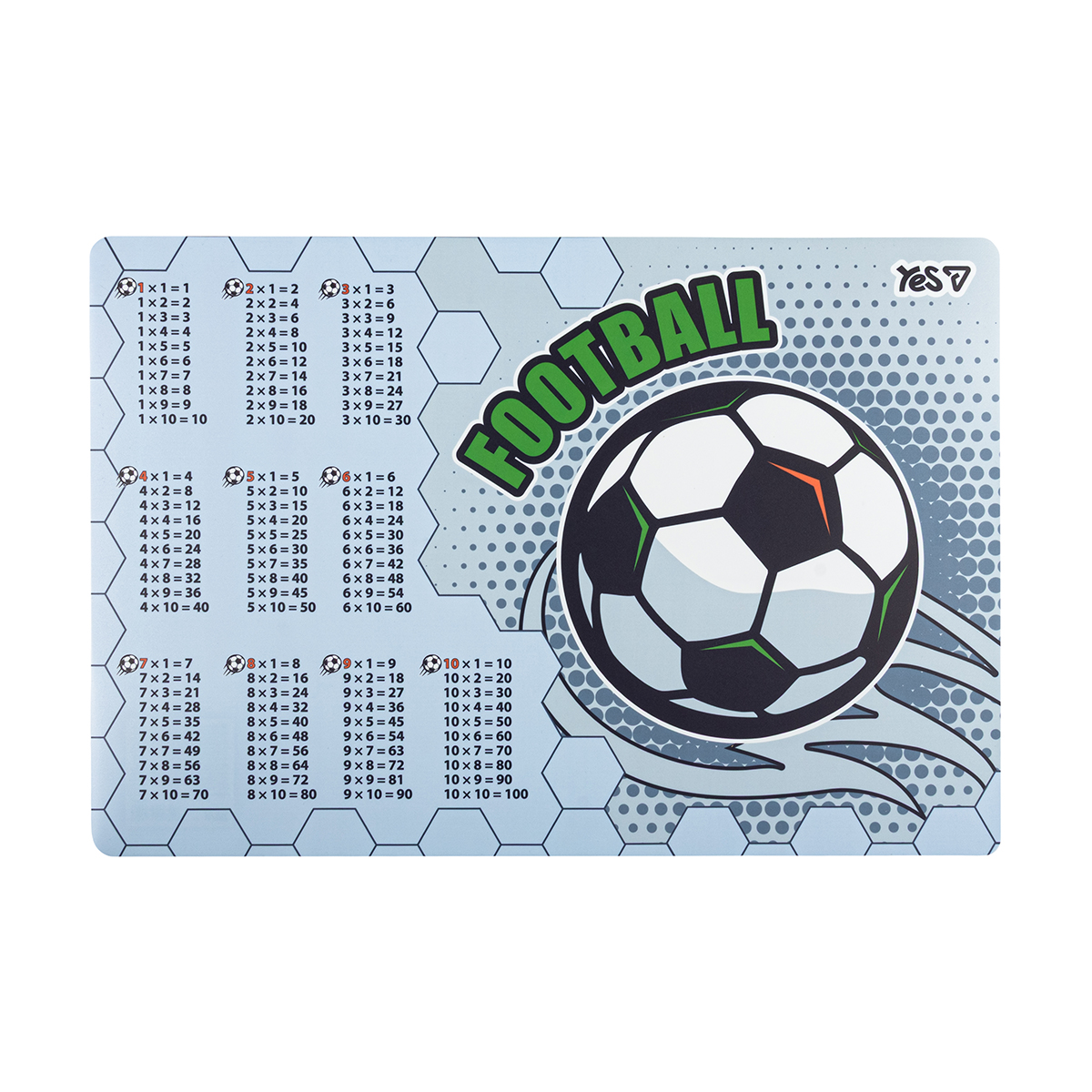 Подкладка пластиковая для стола "Football" табл. умнож., 492377
