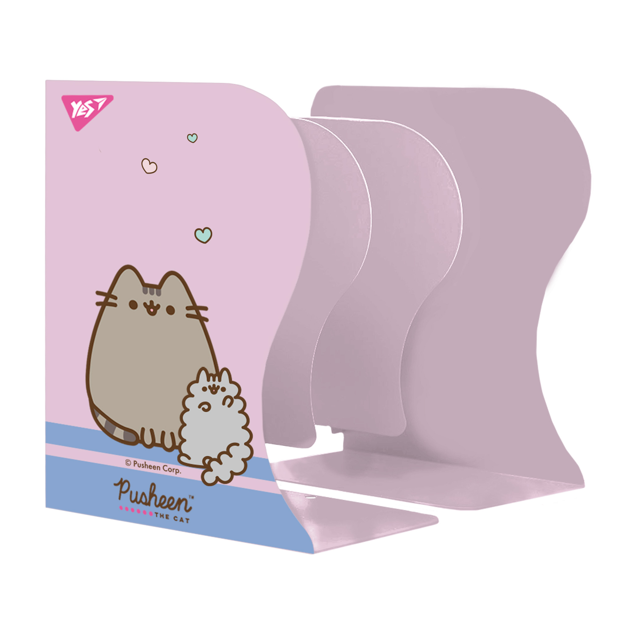 Подставка для книг Yes "Sweet Pusheen" раздвижная металлическая, 470531