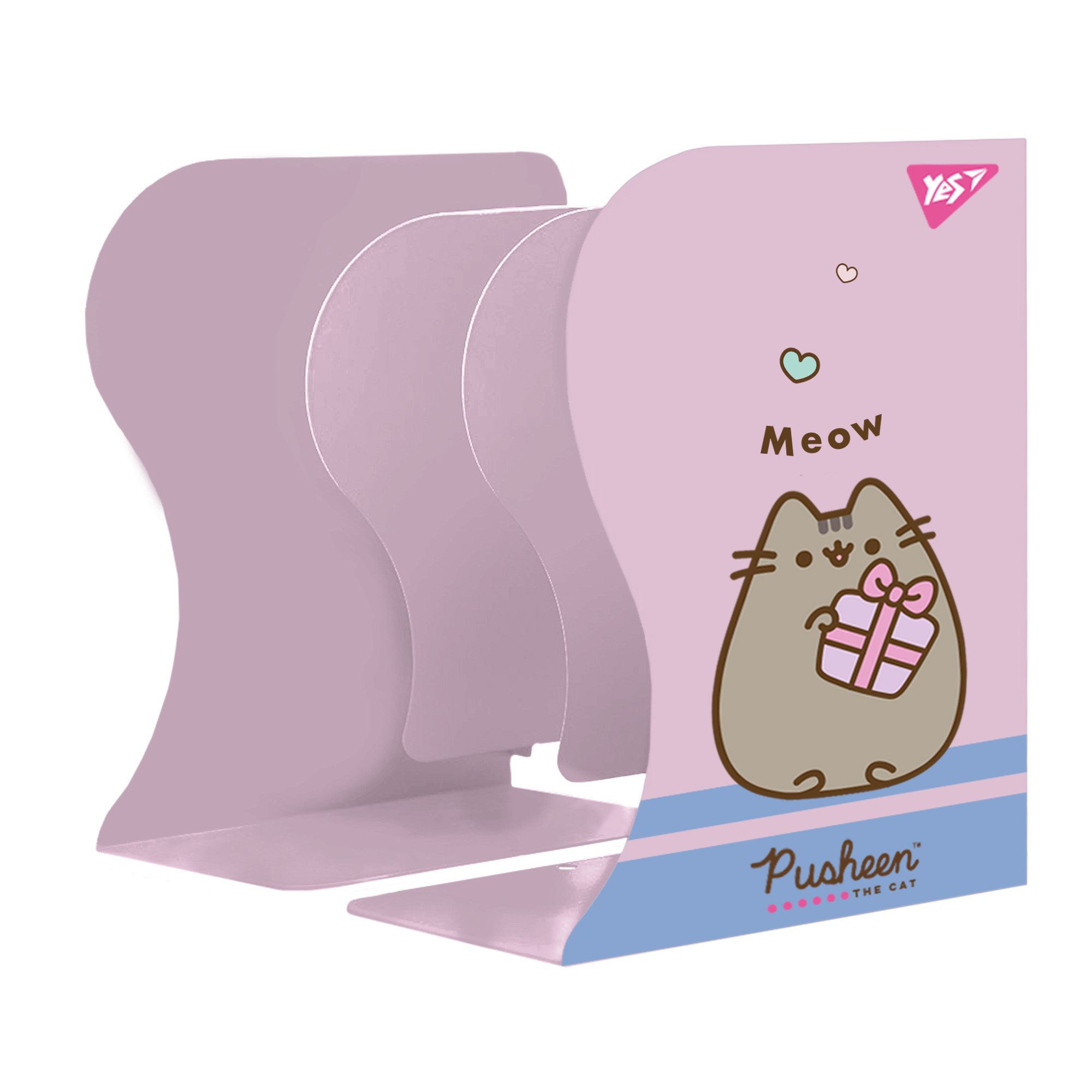 Подставка для книг Yes "Sweet Pusheen" раздвижная металлическая, 470531 1