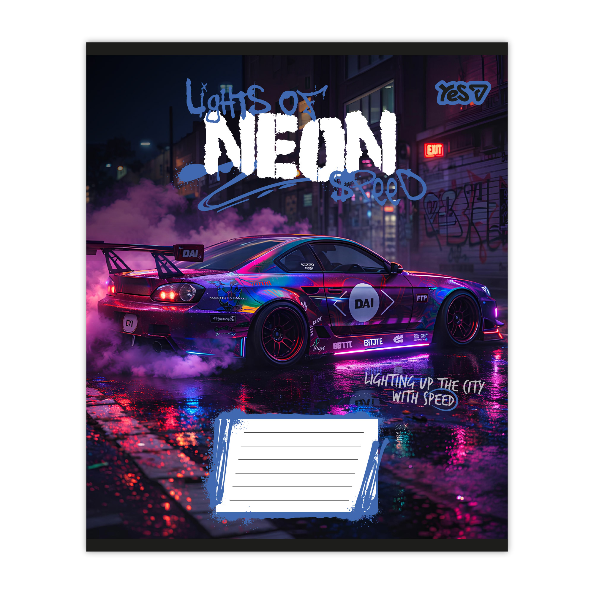 Тетрадь 18 кл. Yes "Neon", 768810 4