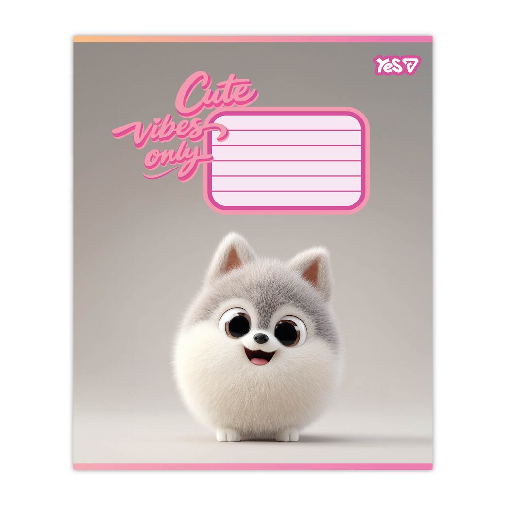 Зошит 18 лін. Yes "Cute vibes only", 768899 3