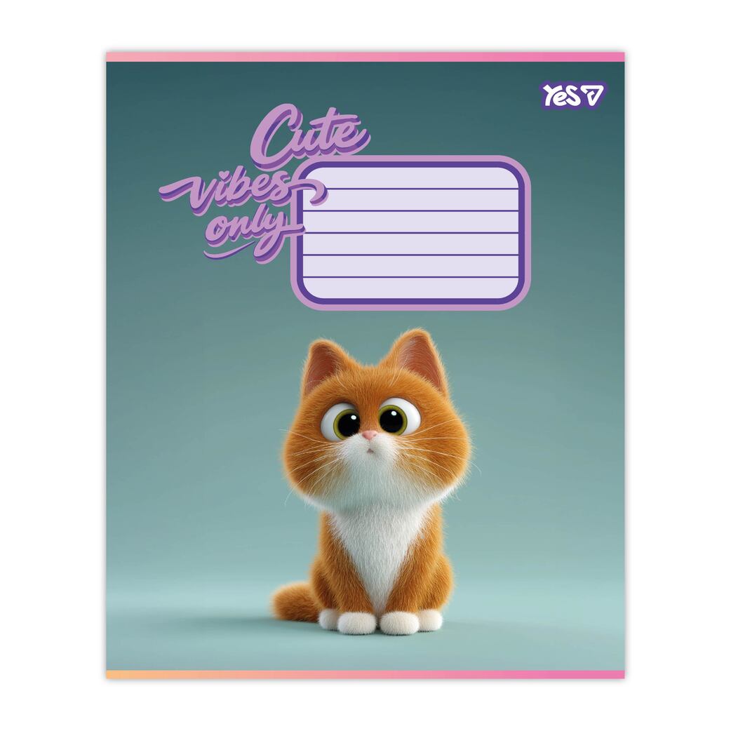 Зошит 18 лін. Yes "Cute vibes only", 768899 4