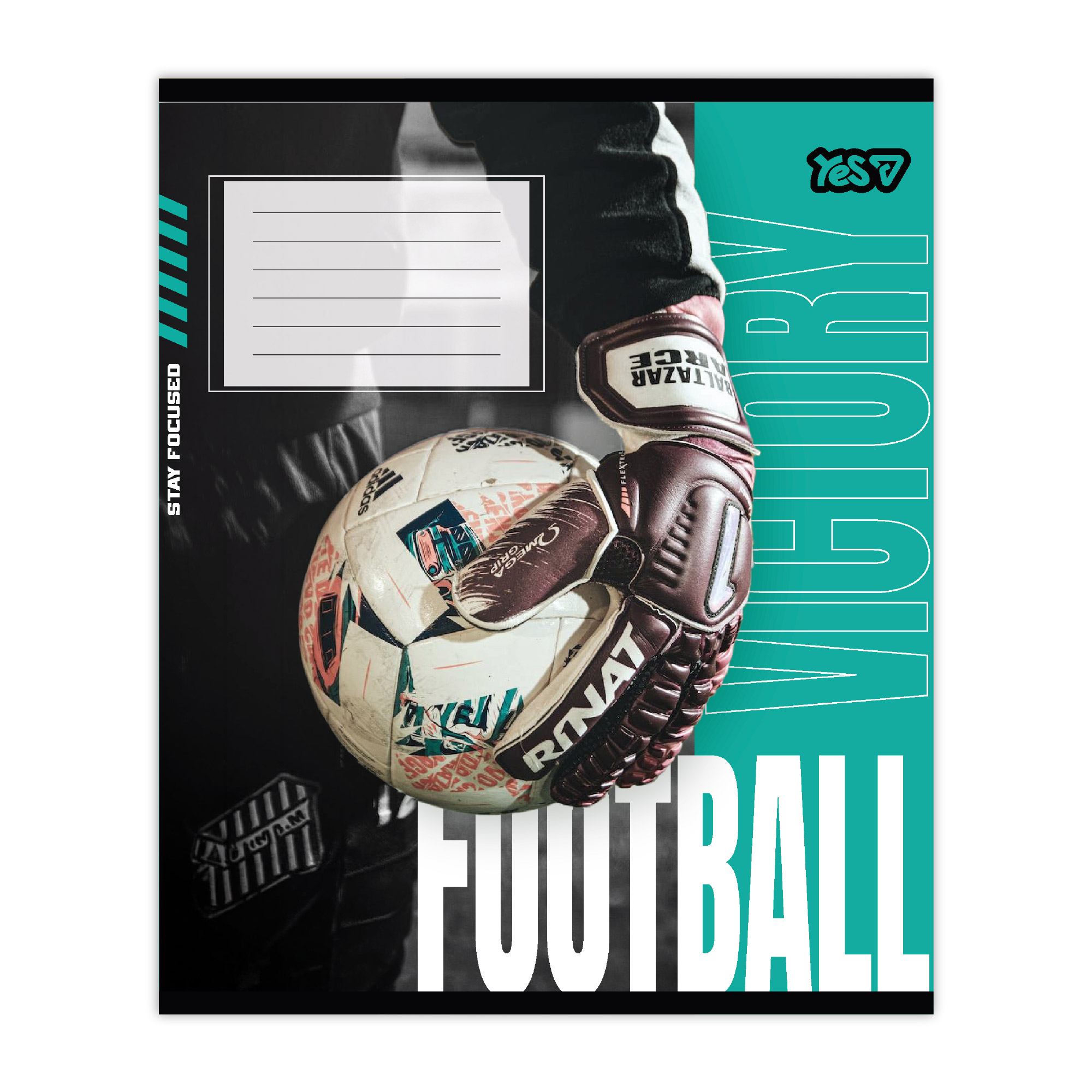 Тетрадь 18 лин. Yes "Football energy", 768797 2