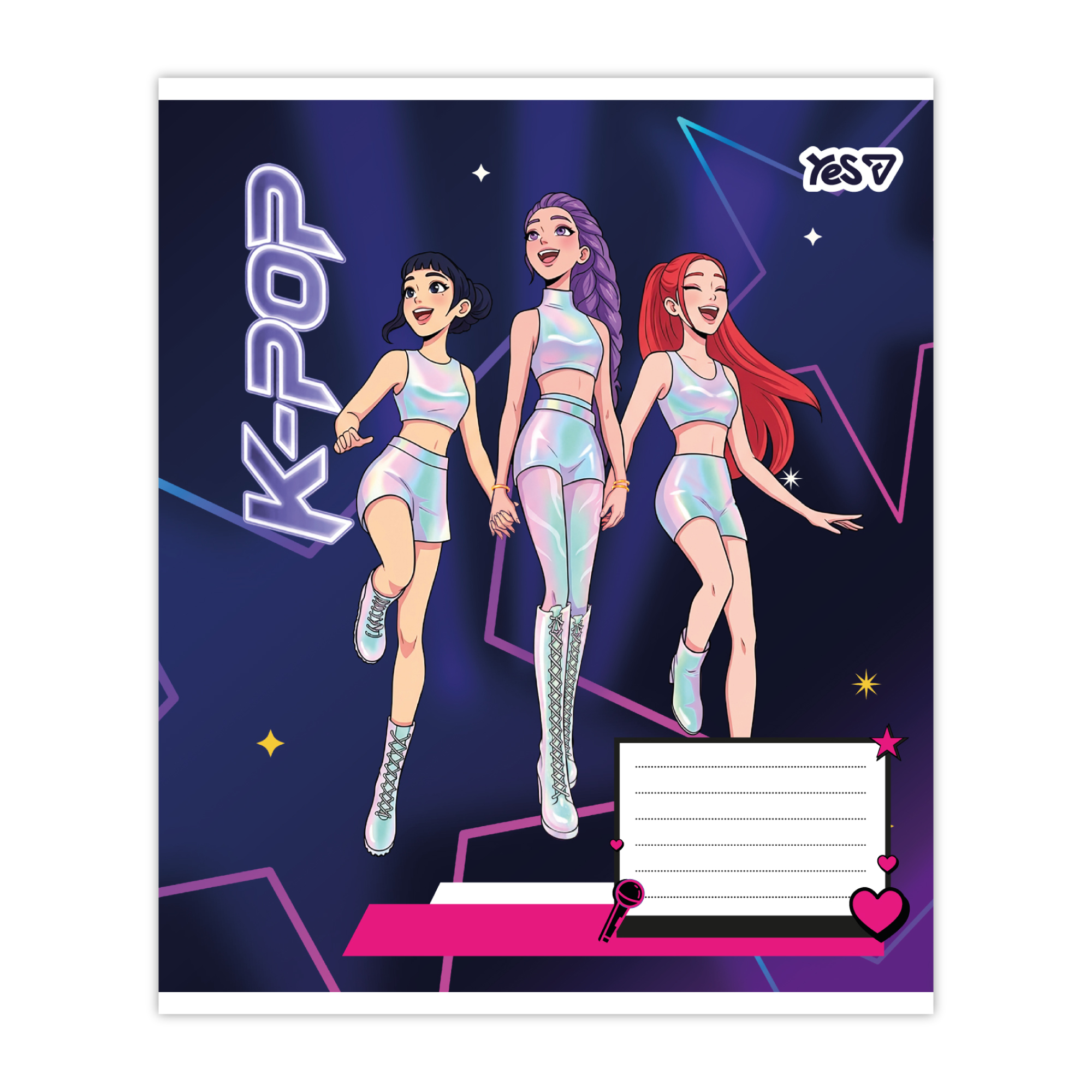 Зошит 24 кл. Yes "K-POP musik", 768952 5