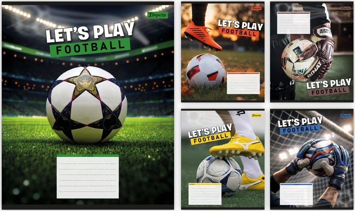 Зошит 36 лін. 1В "Let’s play football", 768755