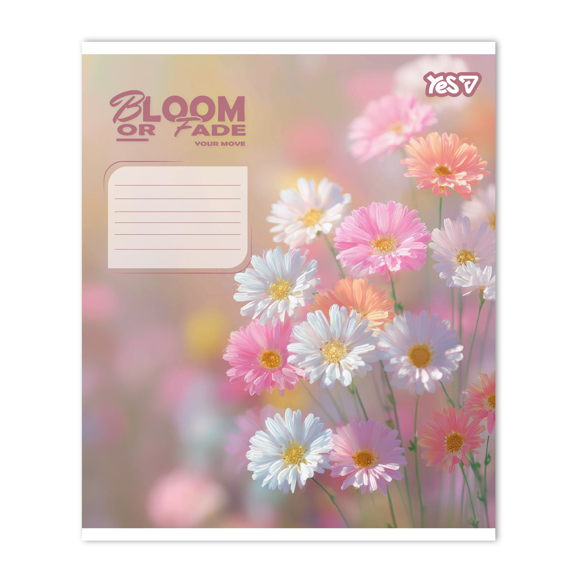 Зошит 36 лін. Yes "Bloom or fade", 768877 1