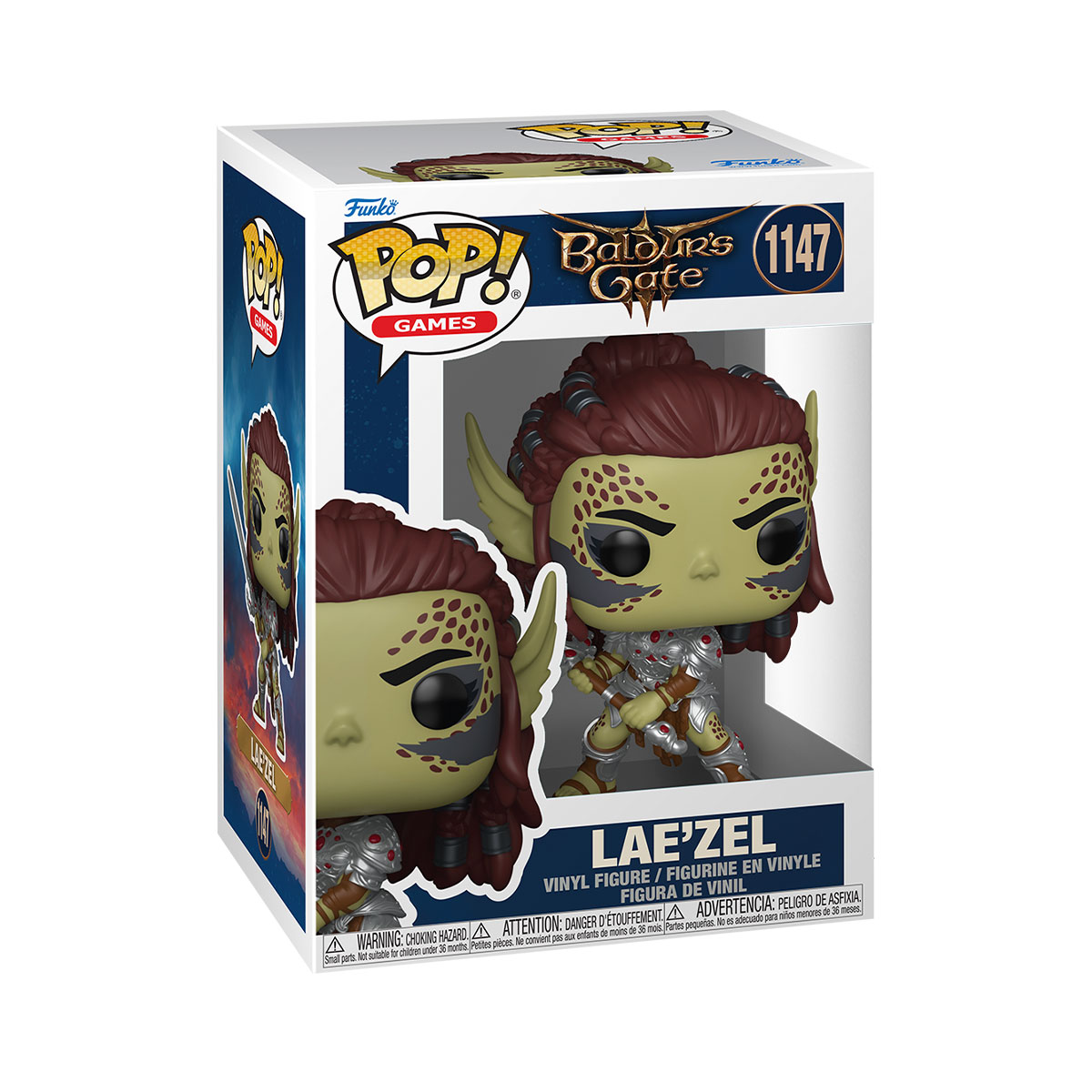Ігрова фігурка FUNKO POP! серії "Ворота Балдура" - Лей’зель З Мечем, 88348F 1